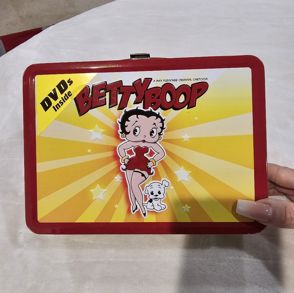 Betty Boop DVD Collectible Tin EUC
